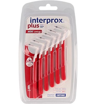 Interprox Plus ragers mini conical rood (6st) 6st