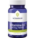 Vitakruid Vitamine D3 25mcg/1000IE (120tb) 120tb thumb