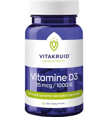 Vitakruid Vitamine D3 25mcg/1000IE (120tb) 120tb