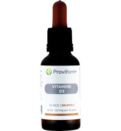Proviform Proviform Vitamine D3 25mcg druppels (30ml)
