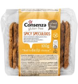 Consenza Consenza Spicy speculoos speculaasjes (100g)