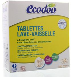 Ecodoo Ecodoo Vaatwasmachine tablets bio (30st)