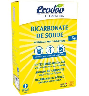 Ecodoo Zuiveringszout natrium bicarbonaat bio (1000g) 1000g