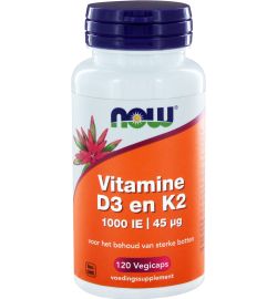 Now Now Vitamine D3 1000IE & Vitamine K2 (120vc)