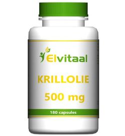 Elvitaal-Elvitum Elvitaal/Elvitum Krill olie 500mg (180ca)