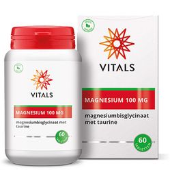 Vitals Vitals Magnesiumbisglycinaat 100 mg (60tb)
