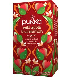 Pukka Organic Teas Pukka Organic Teas Wild apple & cinnamon bio (20st)