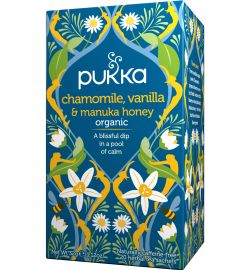 Pukka Organic Teas Pukka Organic Teas Chamomile vanille/manuka honing bio (20st)