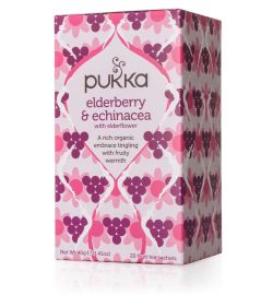 Pukka Organic Teas Pukka Organic Teas Elderberry & echinacea bio (20st)