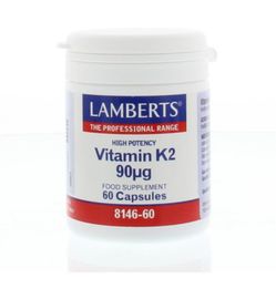 Lamberts Lamberts Vitamine K2 90mcg (60ca)