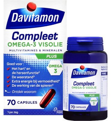 Davitamon Compleet omega 3 vis (70ca) 70ca
