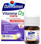 Davitamon D3 Forte smelttablet (75tb) 75tb thumb