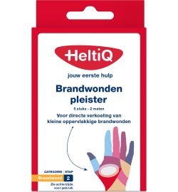 Heltiq HeltiQ Brandwonden pleister (5st)