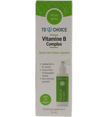 TS Choice Vitaminespray vitamine B complex (25ml) 25ml