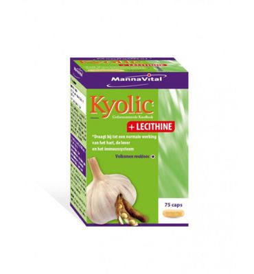 Mannavital Kyolic + lecithine (75ca) 75ca