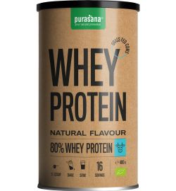 Purasana Purasana Whey proteine naturel bio (400g)