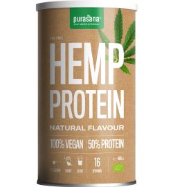Purasana Purasana Vegan proteine hennep/chanvre bio (400g)
