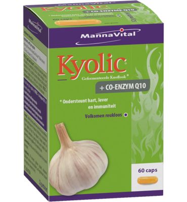 Mannavital Kyolic + co-enzym Q10 (60vc) 60vc