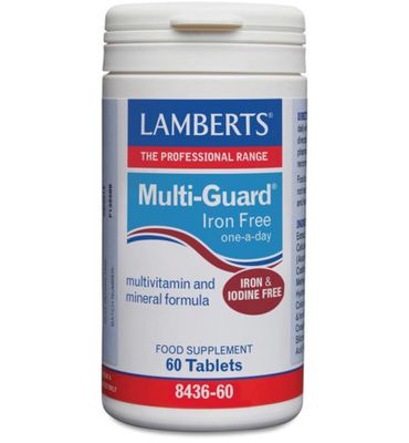 Lamberts Multi-guard ijzervrij (60tb) 60tb