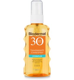 Biodermal Biodermal Transparantspray hydraplus SPF30 (175ml)