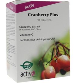 Activo activO Cranberry plus (60tb)