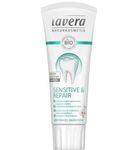 Lavera Tandpasta/dentifrice sensitive & repair bio FR-DE (75ml) 75ml thumb