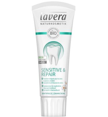 Lavera Tandpasta/dentifrice sensitive & repair bio FR-DE (75ml) 75ml