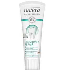 Lavera Lavera Tandpasta/dentifrice sensitive & repair bio FR-DE (75ml)