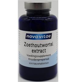 Nova Vitae Nova Vitae Zoethoutwortel extract DGL (100tb)