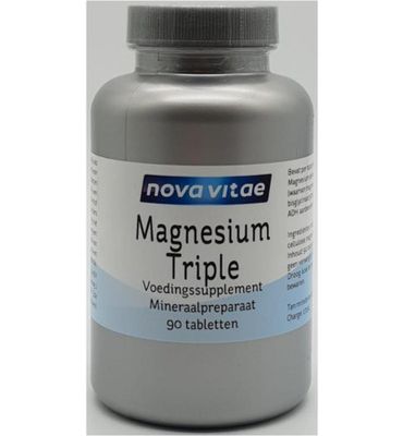 Nova Vitae Magnesium citraat bisglycinaat malaat (90tb) 90tb
