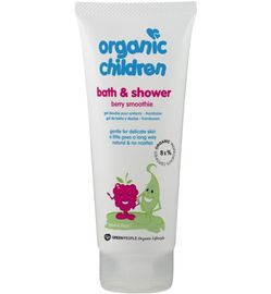 Green People Green People Organic children bad & douche gel berry smoothie (200ml)