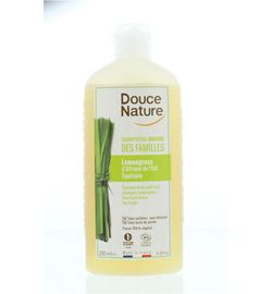 Douce Nature Douce Nature Douchegel & shampoo familie lemongrass bio (250ml)