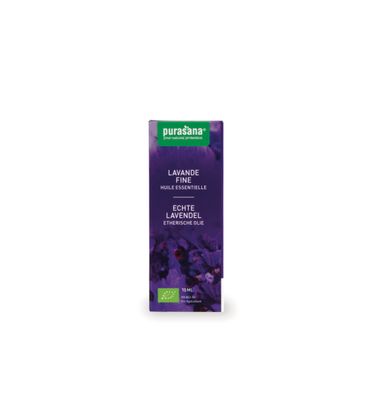 Purasana Lavendel echte olie/huile lavande fine bio (10ml) 10ml