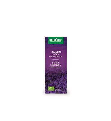 Purasana Lavendel super olie/huile lavandin super bio (10ml) 10ml