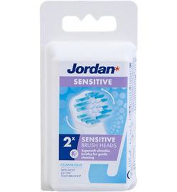 Jordan Jordan Sensitive Opzetborstels 2-pack (2st)