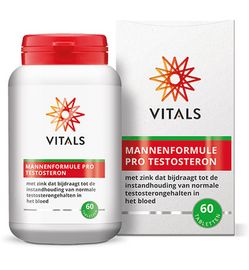 Vitals Vitals Mannenformule pro testosteron vit (60tb)