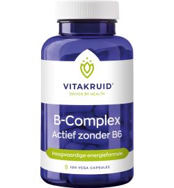 Vitakruid Vitakruid B-Complex actief zonder B6 (100vc)