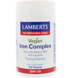 Lamberts Lamberts IJzer complex vegan (120tb)