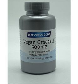 Nova Vitae Nova Vitae Vegan omega 3 500 mg (100vc)