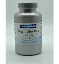 Nova Vitae Nova Vitae Vegan omega 3 500 mg (200vc)