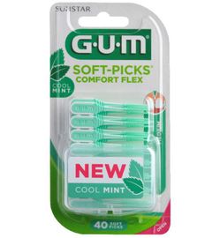 Gum Gum Soft-Picks comfort flex mint medium (40st)