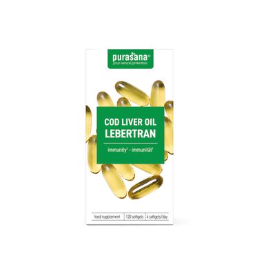 Purasana Levertraan/huile de foie de morue (120ca) 120ca