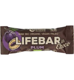 Lifefood Lifefood Lifebar inchoco plum/pruim bio (40g)