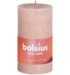 Bolsius Rustiekkaars shine 100/50 misty pink (1st) 1st thumb