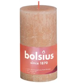 Bolsius Bolsius Rustiekkaars shine 130/68 misty pink (1st)