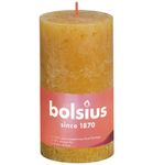 Bolsius Rustiekkaars shine 130/68 130/68 honeycomb yellow (1st) 1st thumb