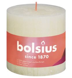 Bolsius Bolsius Rustiekkaars shine 100/100 soft pearl (1st)