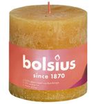 Bolsius Rustiekkaars shine 100/100 honeycomb yellow (1st) 1st thumb