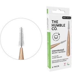 The Humble Co. The Humble Co. Interdental borstel 0.80 mm groen (6st)