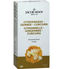 Jacob Hooy Jacob Hooy Citroengras gember curcuma thee (20st)